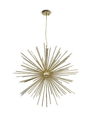 गोल्ड क्लो चंदेलियर