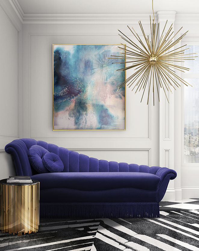 Gold Chloe Chandelier