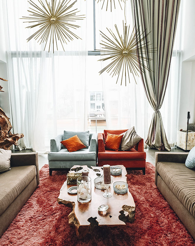 Gold Chloe Chandelier
