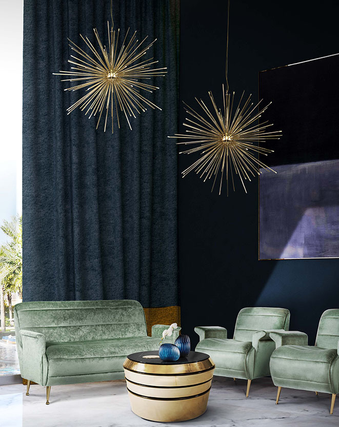 Gold Chloe Chandelier