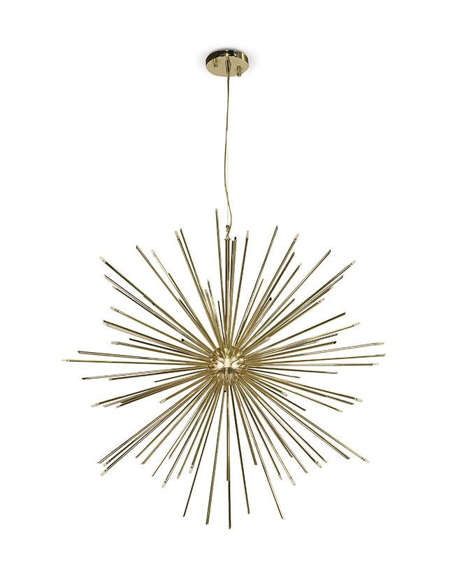 Gold Chloe Chandelier