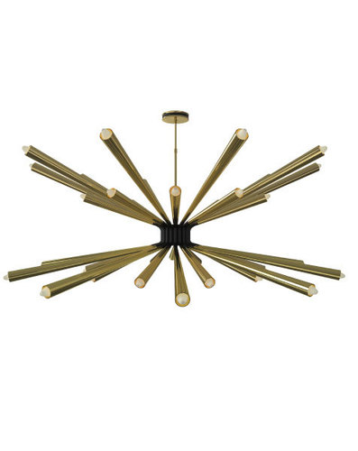 गोल्ड सना झूमर