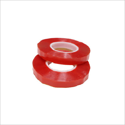 Double Sided Polyester Red Tape