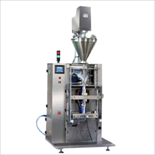 Silver Automatic Collar Type Servo Auger Filler Pouch Packing Machine