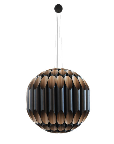 Matte Black Alice Chandelier