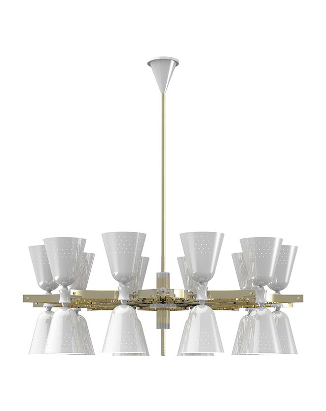 Gold Alex Chandelier