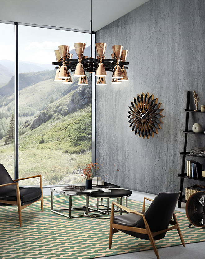 Gold Alex Chandelier