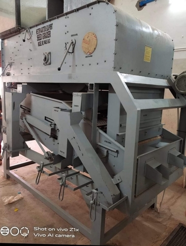 Seed Grader - 1 Ton Capacity, MS Material | 2 tph, Automatic/Semi-Automatic, 2 Year Warranty