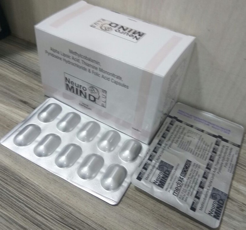 Methylcobalamin, Pyridoxine & Folic Acid Capsule General Medicines