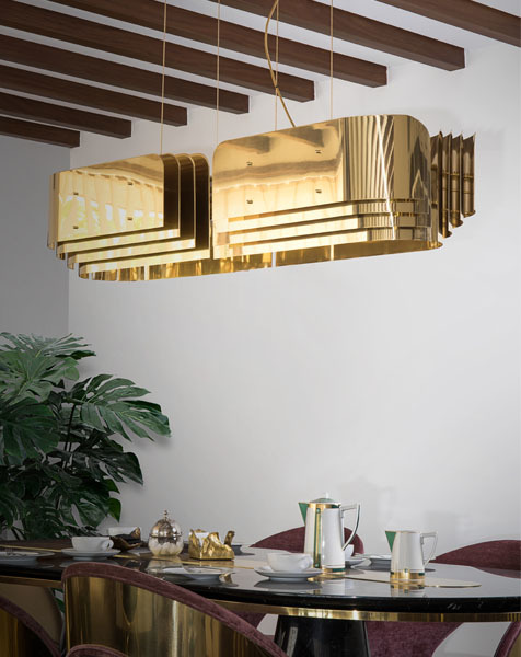 Gold Daniel Chandelier