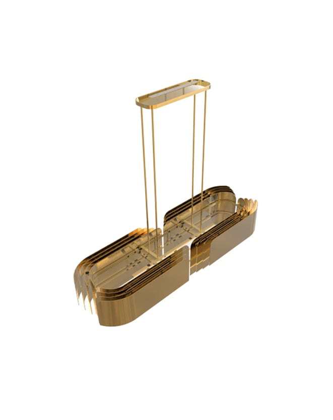 Gold Daniel Chandelier