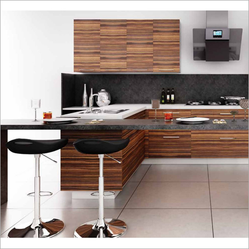 High Gloss Modular Kitchen