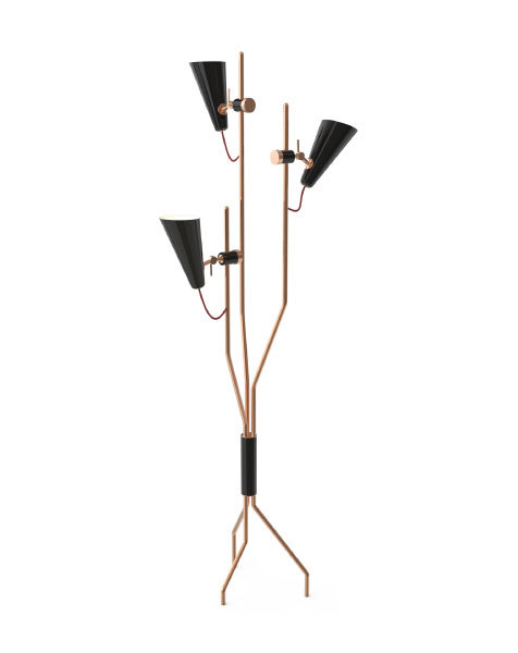 Matte Black John Floor Lamp