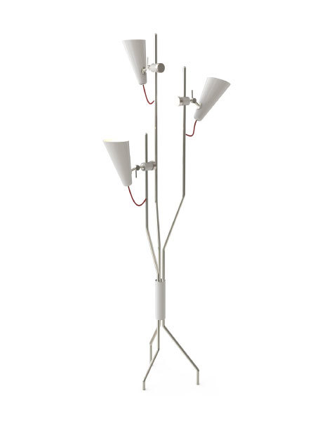 Matte Black John Floor Lamp