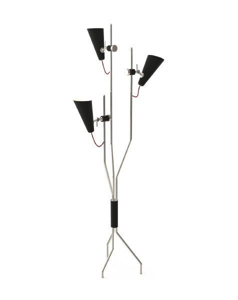 Matte Black John Floor Lamp