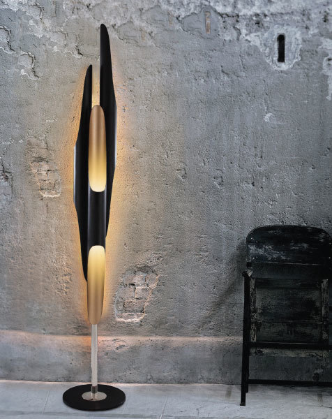 Matte Black Neil Floor Lamp
