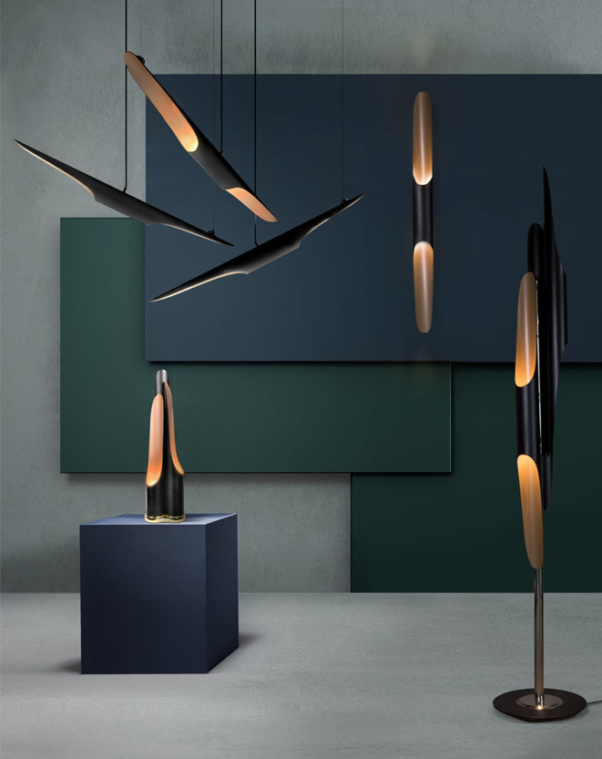 Matte Black Neil Floor Lamp