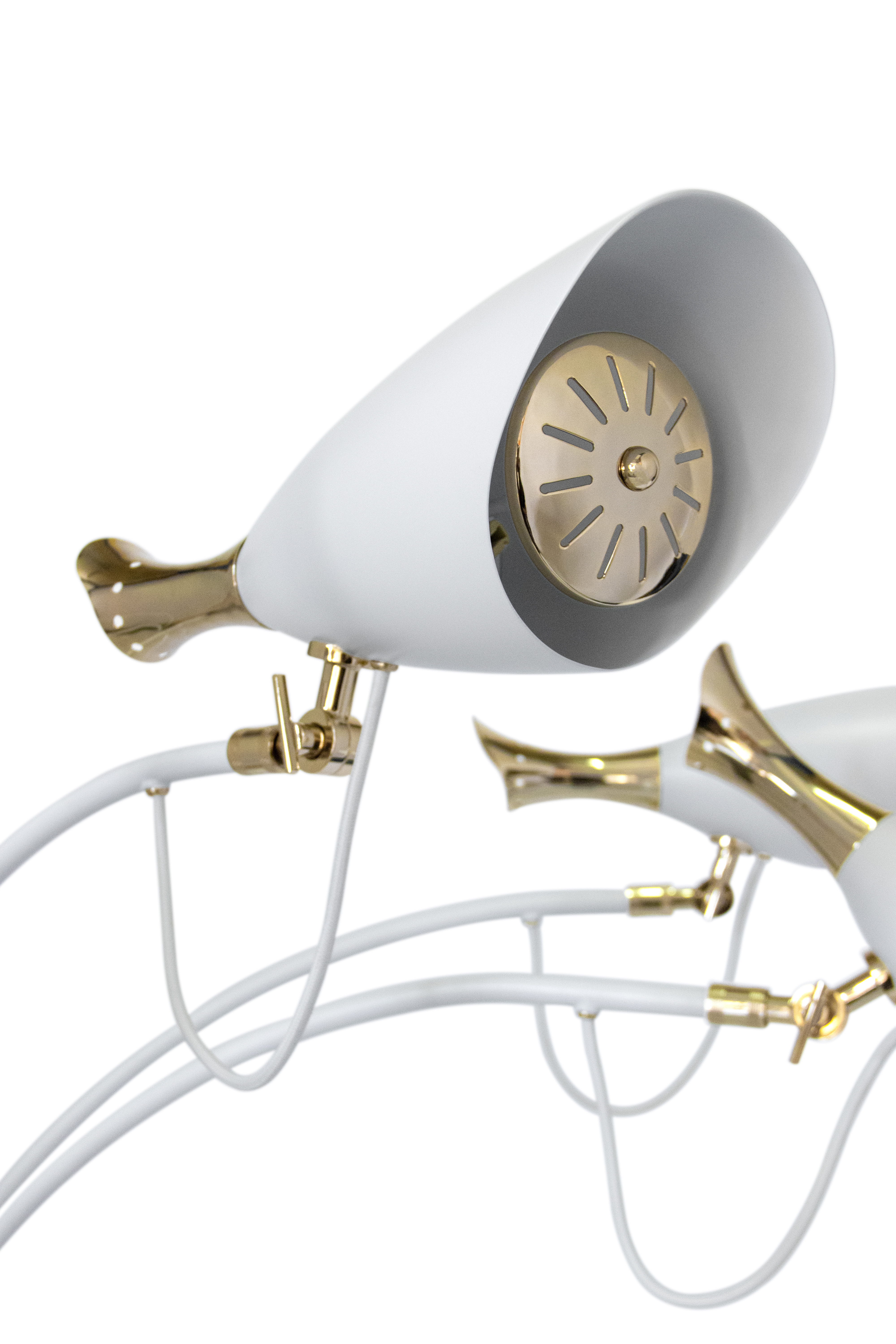 Matte White Pete Floor Lamp