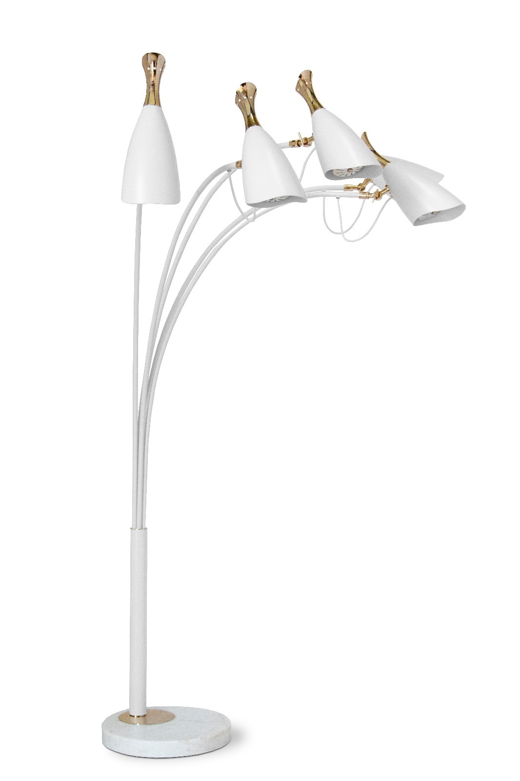 Matte White Pete Floor Lamp