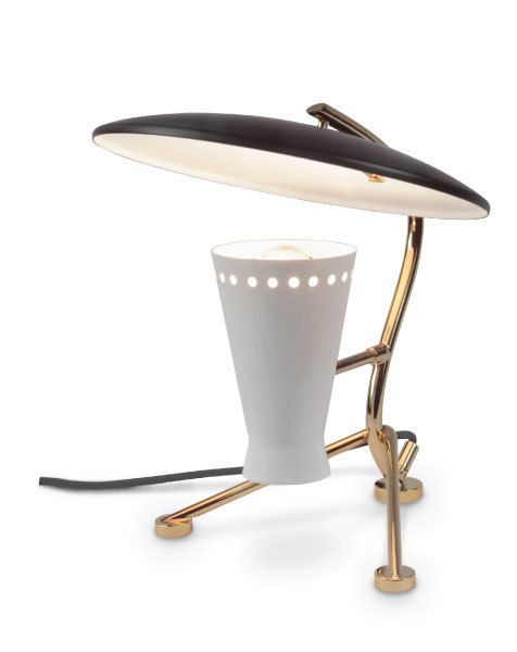 Matte Black Evelyn Table Lamp