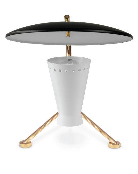 Matte Black Evelyn Table Lamp
