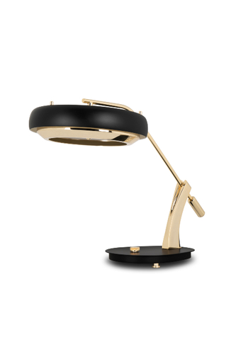 मैट व्हाइट ईस्टन टेबल लैंप