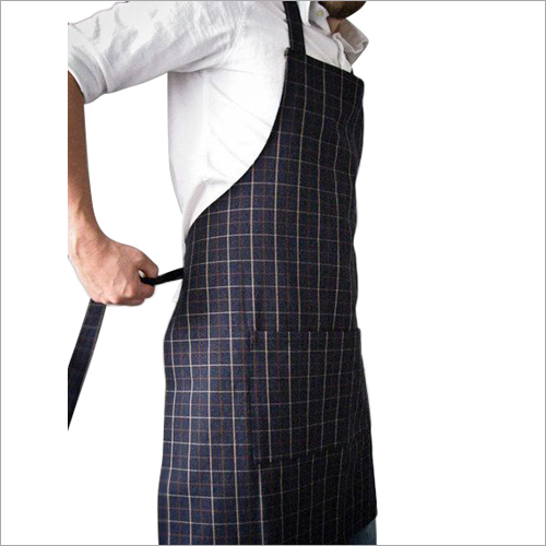 वॉशेबल चेक्ड एप्रन