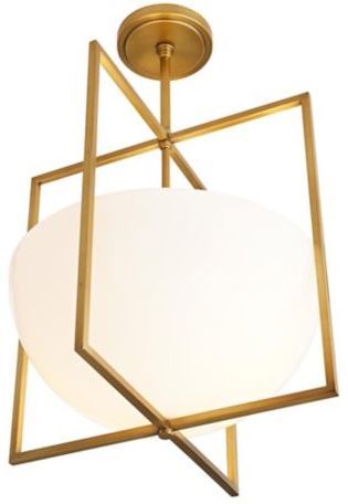 Gold Luigi Hanging Light