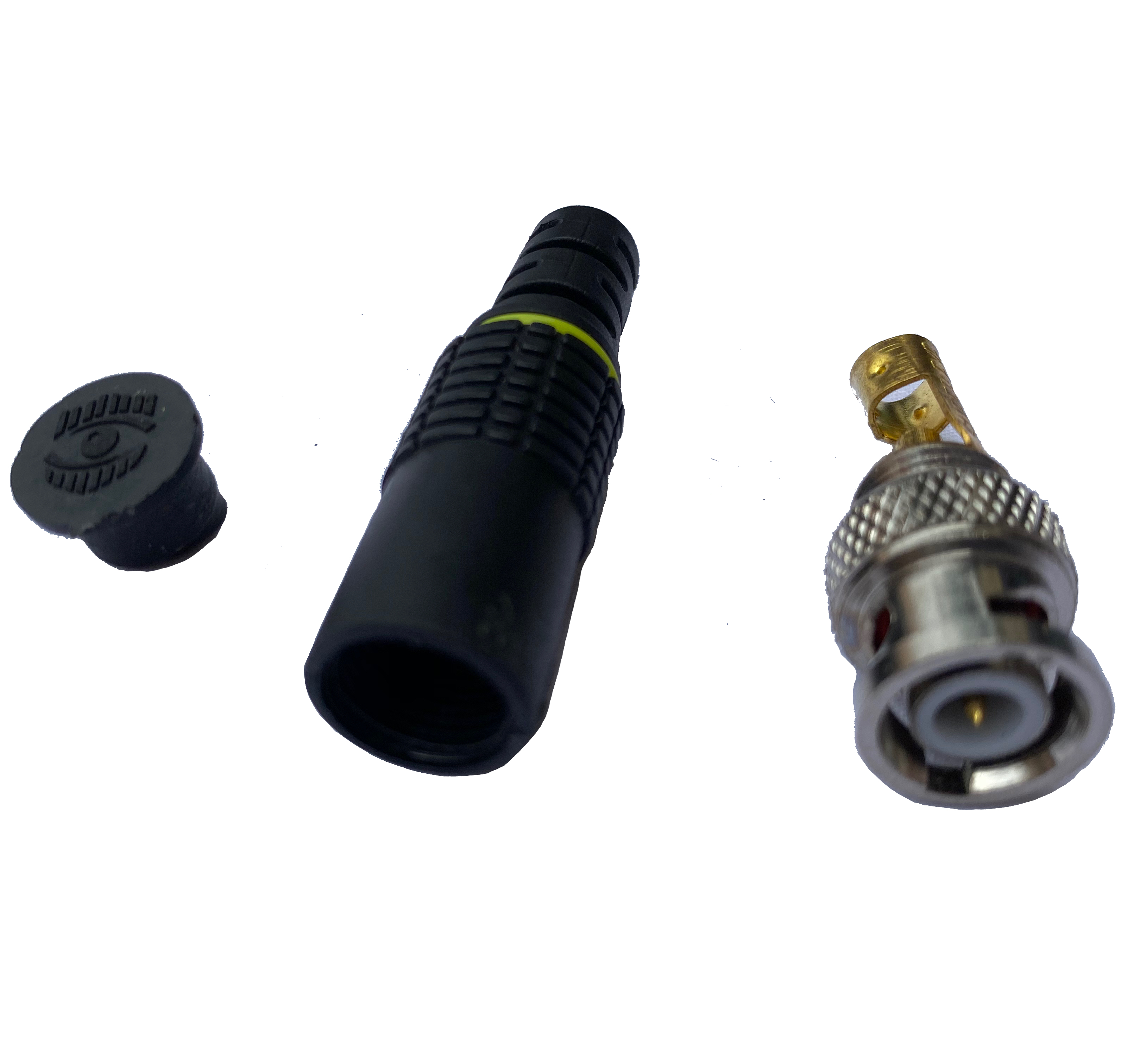 Bnc Connector Brass H Yellow - Plastic Material, Bnc Male Design, Screw Connector Type | Waterproof, Suitable For Digital And Mini Cameras