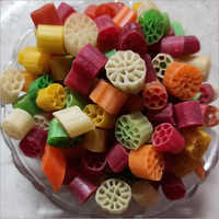 स्वस्थ कच्चे फूलों के आकार के फ्रायम्स