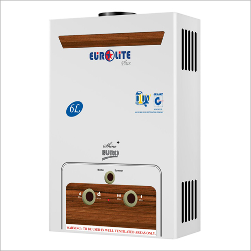 Electric Water Heater - Stainless Steel, 25 x 15 x 30 cm, 6 Liters Capacity, LPG Compatible, 0.2 - 0.8 Bar Water Pressure