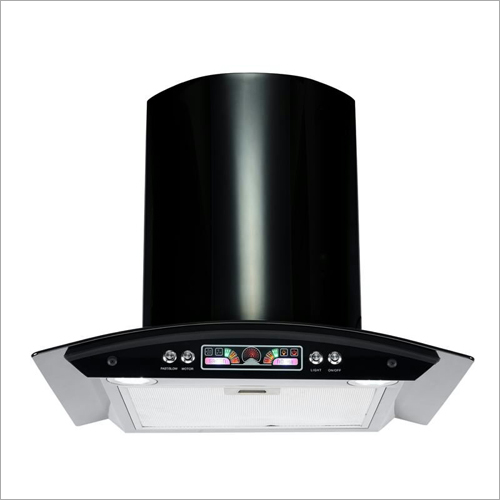 Domestic Kitchen Chimney - Stainless Steel, 60 Cm Size | 1200 M3/hr Suction Capacity, 58 Db Noise Level, 3 Filters, Led Light