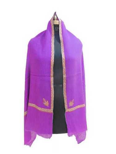 Pashmina Embroidered Stole Usage: Evening