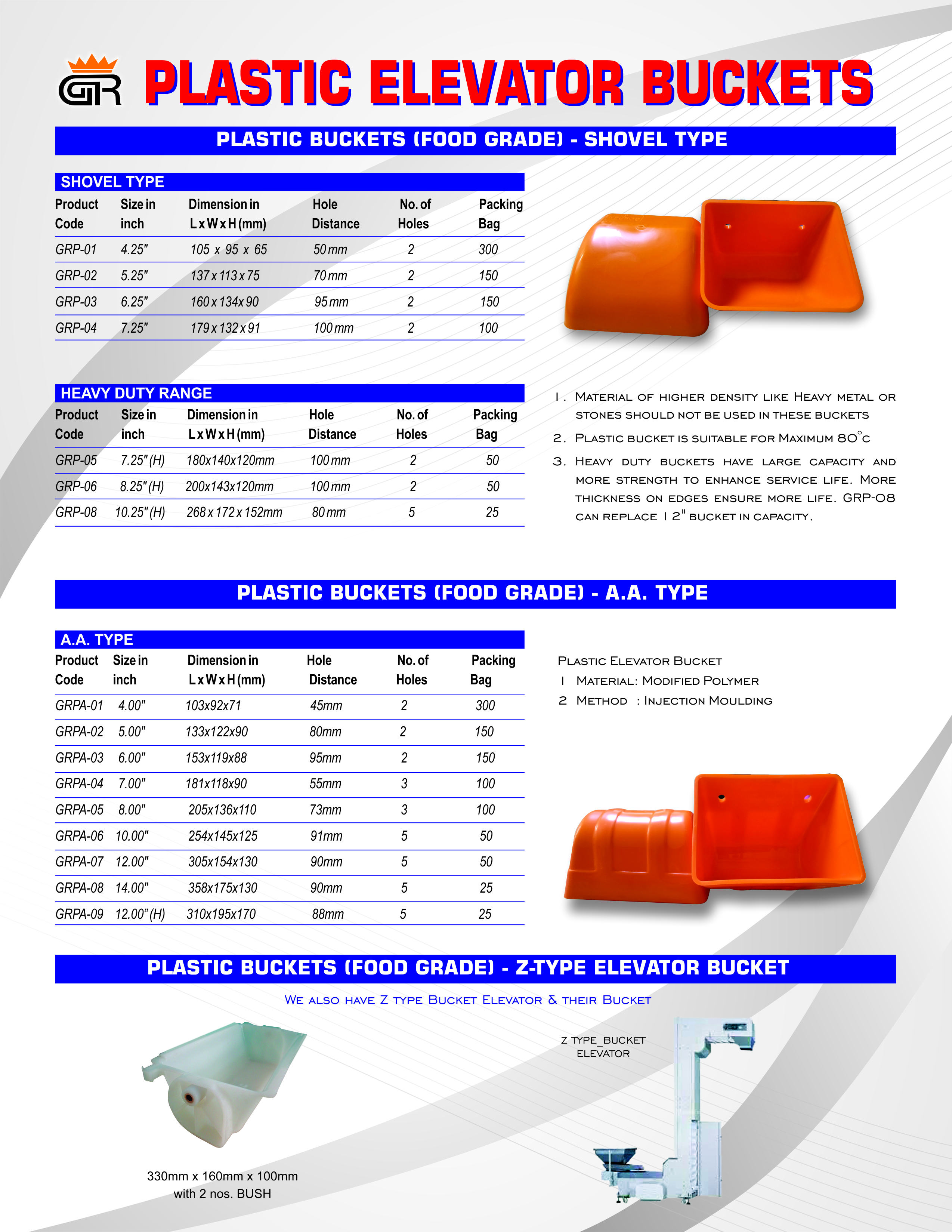 Polymer Bucket