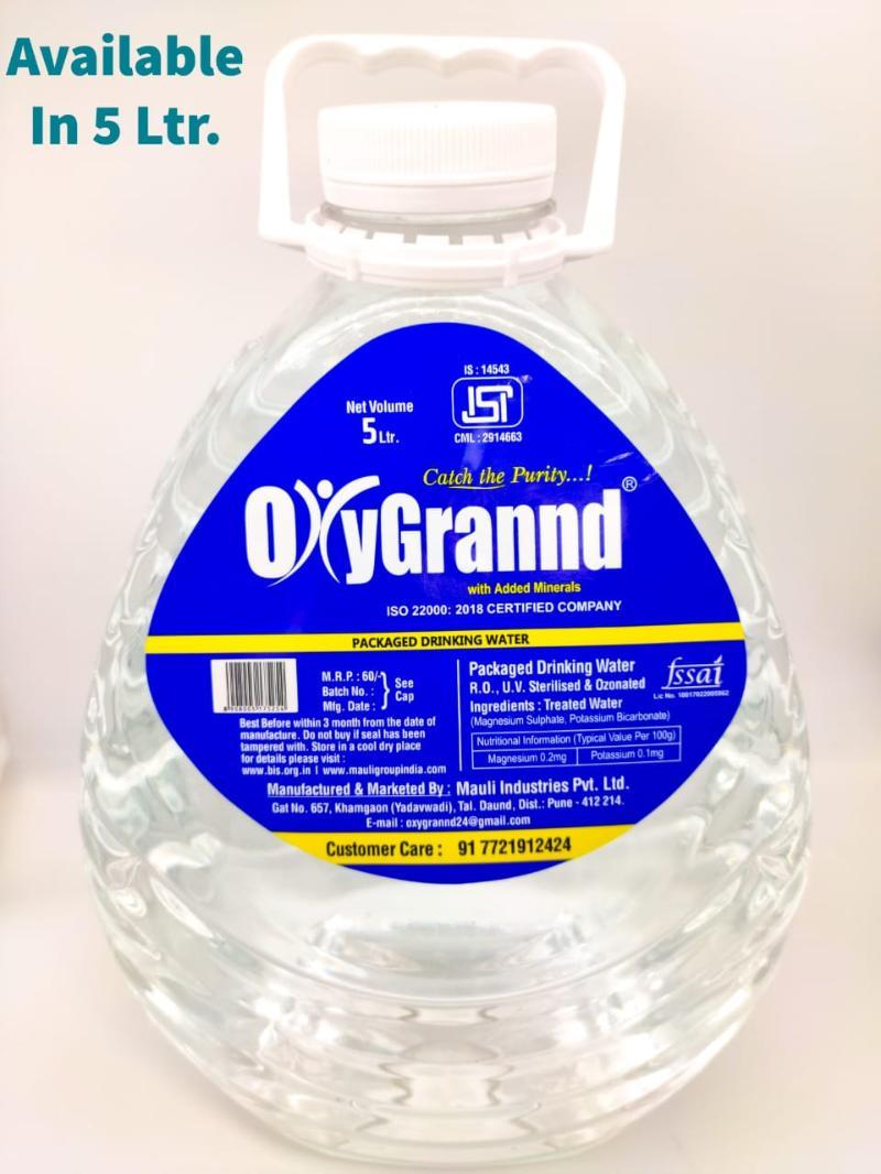 Oxygrand Packaged Drinking Water
