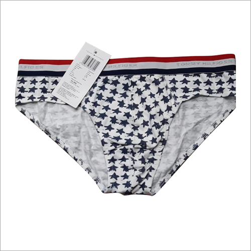 Ladies Panty - High Cut Style, Printed Pattern in Elegant White | Designed for Women