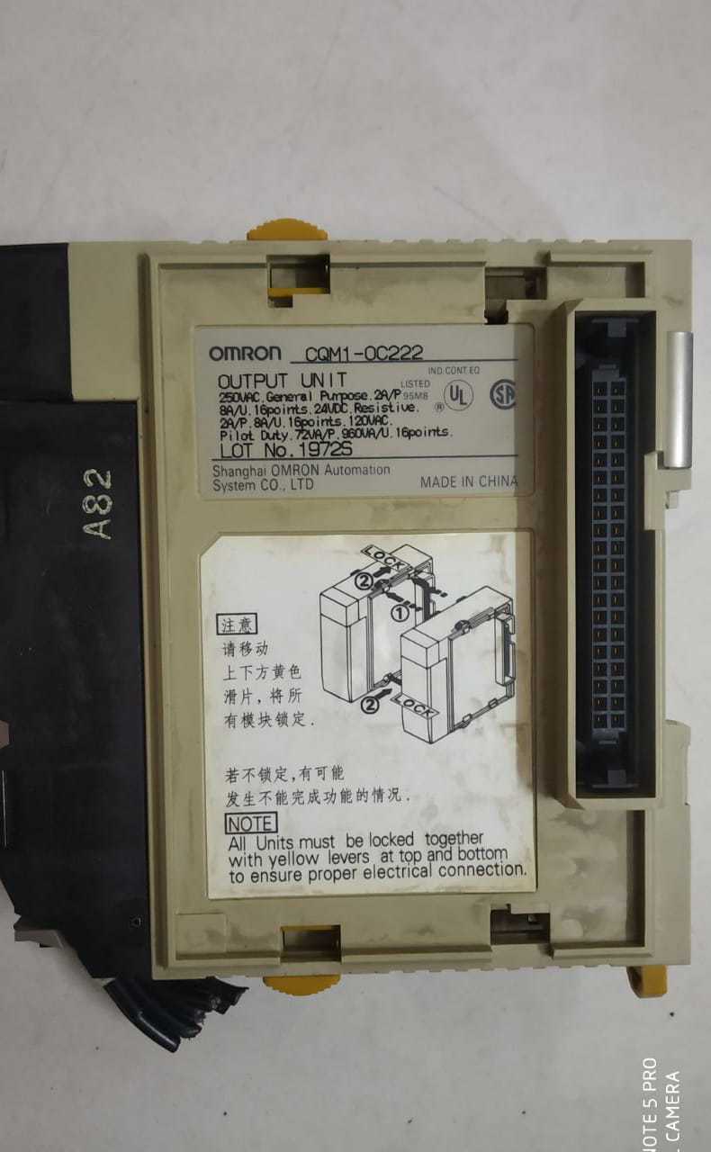 Omron Output Unit Cqm1-oc222