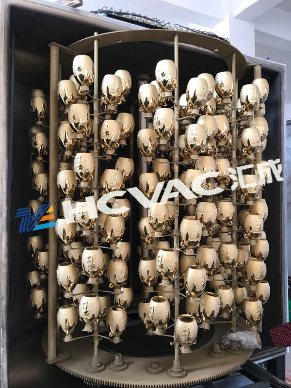 Hcvac Glassware Ceramic Gold Silver Pvd Vacuum Coating Equipment Dimension(l*w*h): Customized