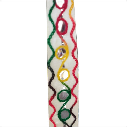 Ari Line Lace - Silk Material, 9 Miter Size, 1.5 Inch Length, Any Color | One Sided, Knitted Pattern, Satin Fabric Type