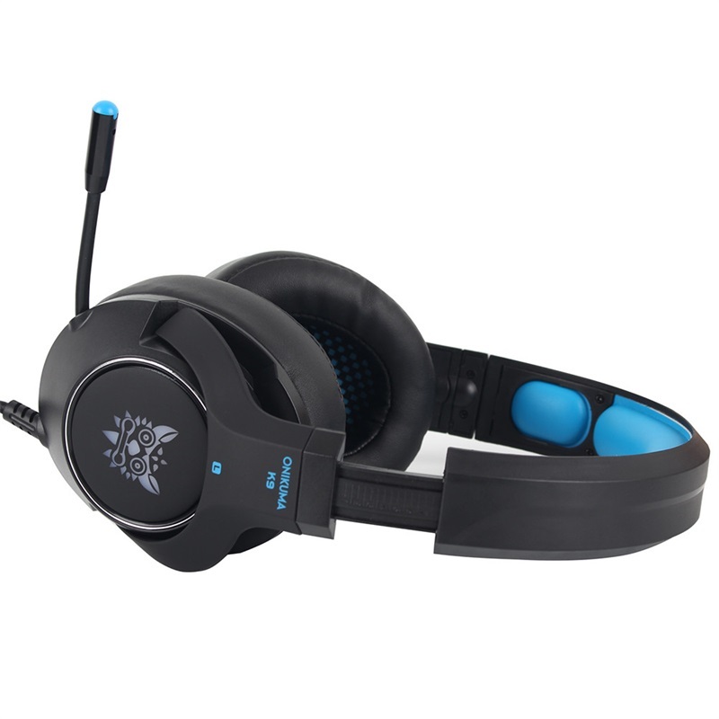 K9 Gaming Headset For Laptop/ Ps4/xbox One Controller Casque Pc 2 Audio Jacks