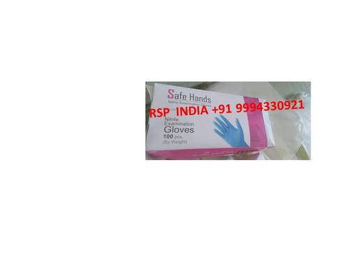 Safe Hands Nitrile Examination Gloves