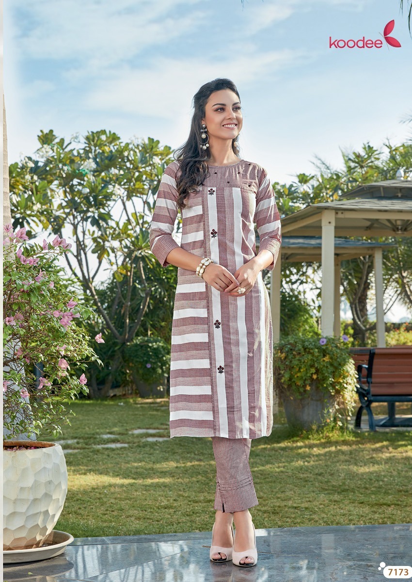 Koodee By Colorbar Vol-3 Designer Kurti - Color: As Per Catalog