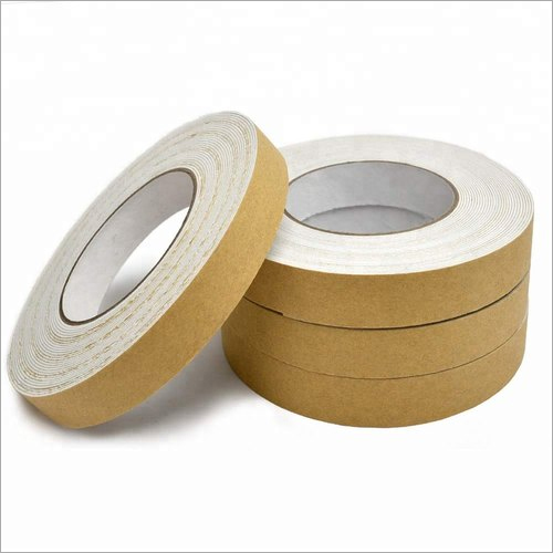 Double Sided Packing Tape - 50 Meter Length, 24 Millimeter Thickness - Brown Color, Ideal for Commercial and Industrial Use