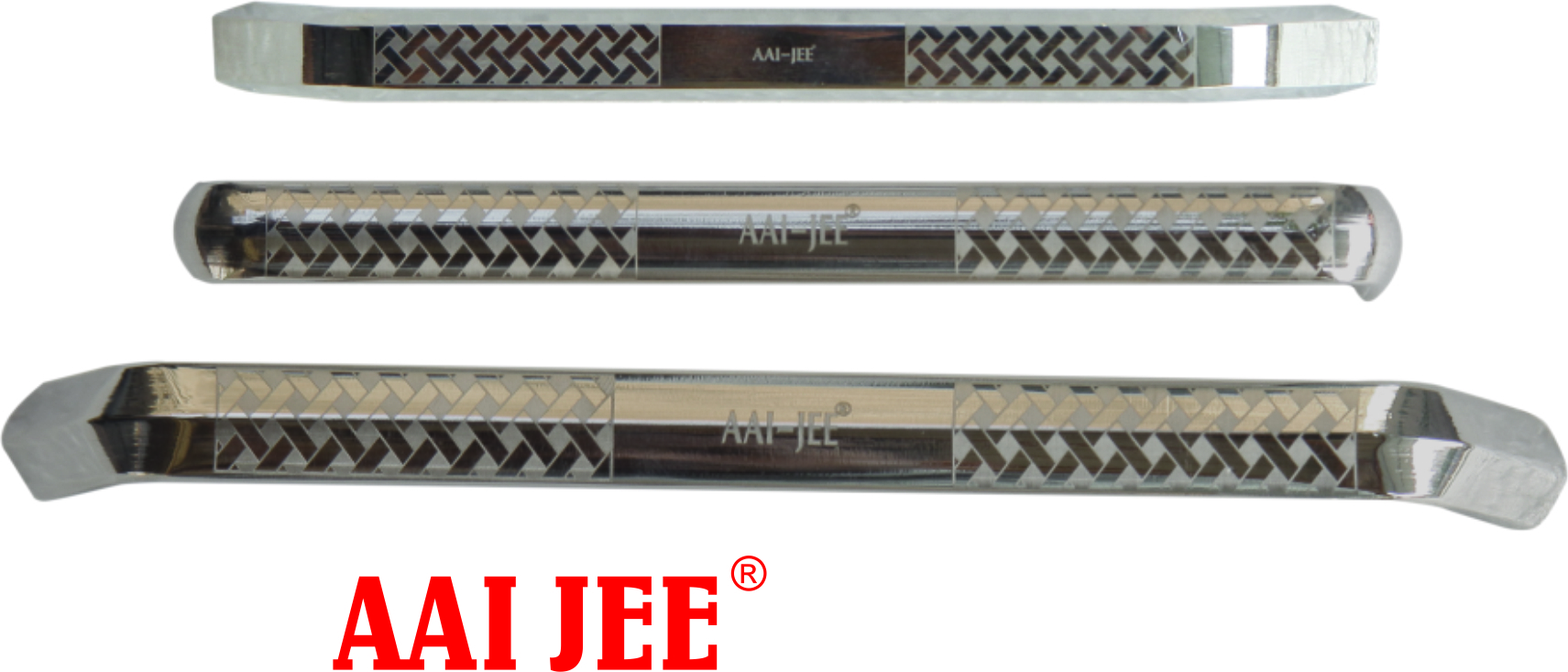 2 Mm Ss Silver Door Handle - Stainless Steel, 6 Inches Size | Rust-resistant, Abrasion-proof, Elegant Design, Easy Installation