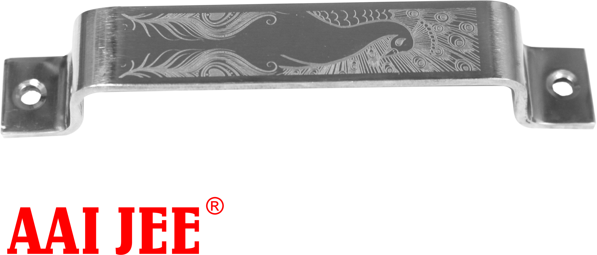 2mm Ss Dott Door Handle - Stainless Steel, 6" Size Available, Silver Finish | Corrosion Resistant, Durable Design For Commercial & Domestic Use