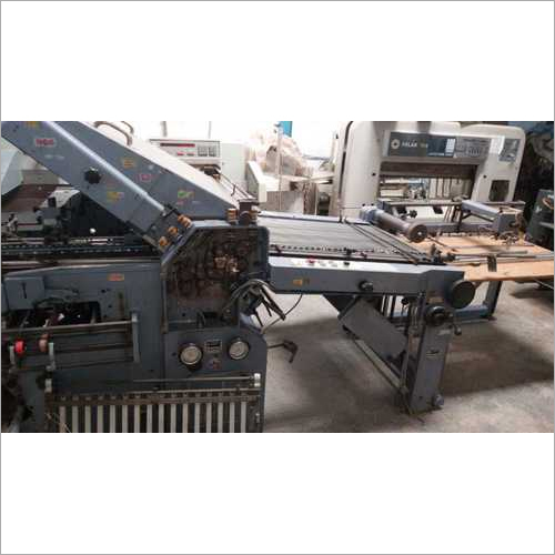 STAHL FT47 4+4 A PAPER FOLDING MACHINE - Very Good Condition, 19x20 Size, 4 Pocket + Cross 4 Pocket + 1 Knife Features | Paper Folding Excellence