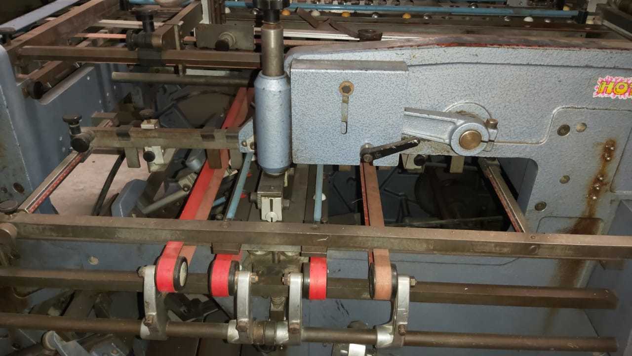 Stahl Ft47 4+4 A Paper Folding Machine - Very Good Condition, 19x20 Size, 4 Pocket + Cross 4 Pocket + 1 Knife Features | Paper Folding Excellence