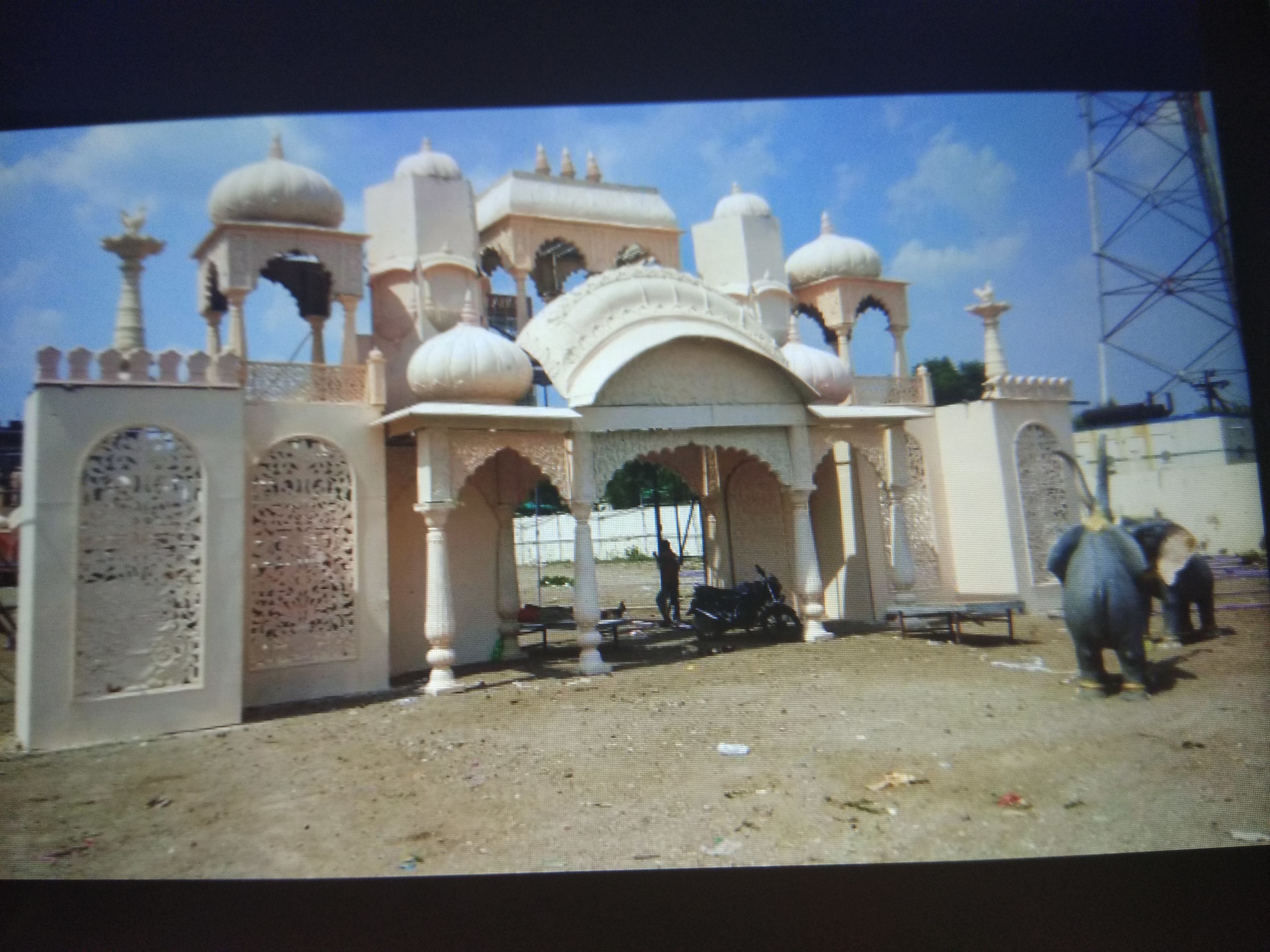 As Per Client Request Fort Style Wedding Gate