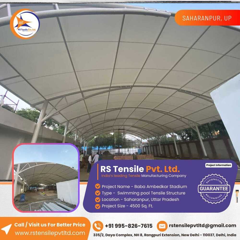 Swimming Pool Tensile Structures - Color: All Color