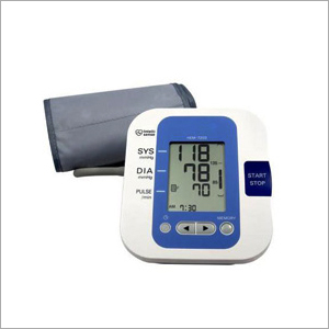 Digital BP Monitor - Plastic Material, Battery Powered | Digital Display for Accurate Blood Pressure Measurement